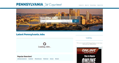 Desktop Screenshot of pennsylvaniajobdepartment.com